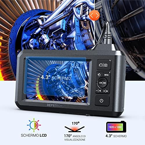 Vue 4 de Depstech Camera Endoscope