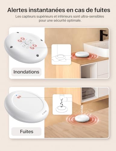 Vue 3 de Xsense Detecteur De Fuite