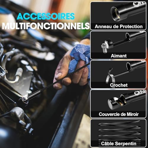 Vue 4 de Oneamg Camera Dinspection Endoscopique