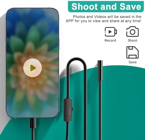 Vue 3 de Ilihome Endoscope Camera Endoscopique