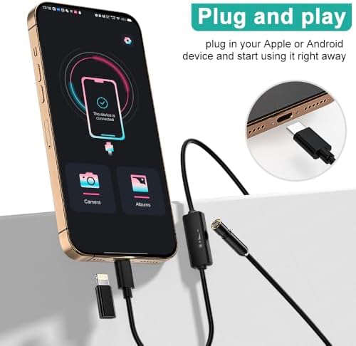Vue 4 de Ilihome Endoscope Camera Endoscopique