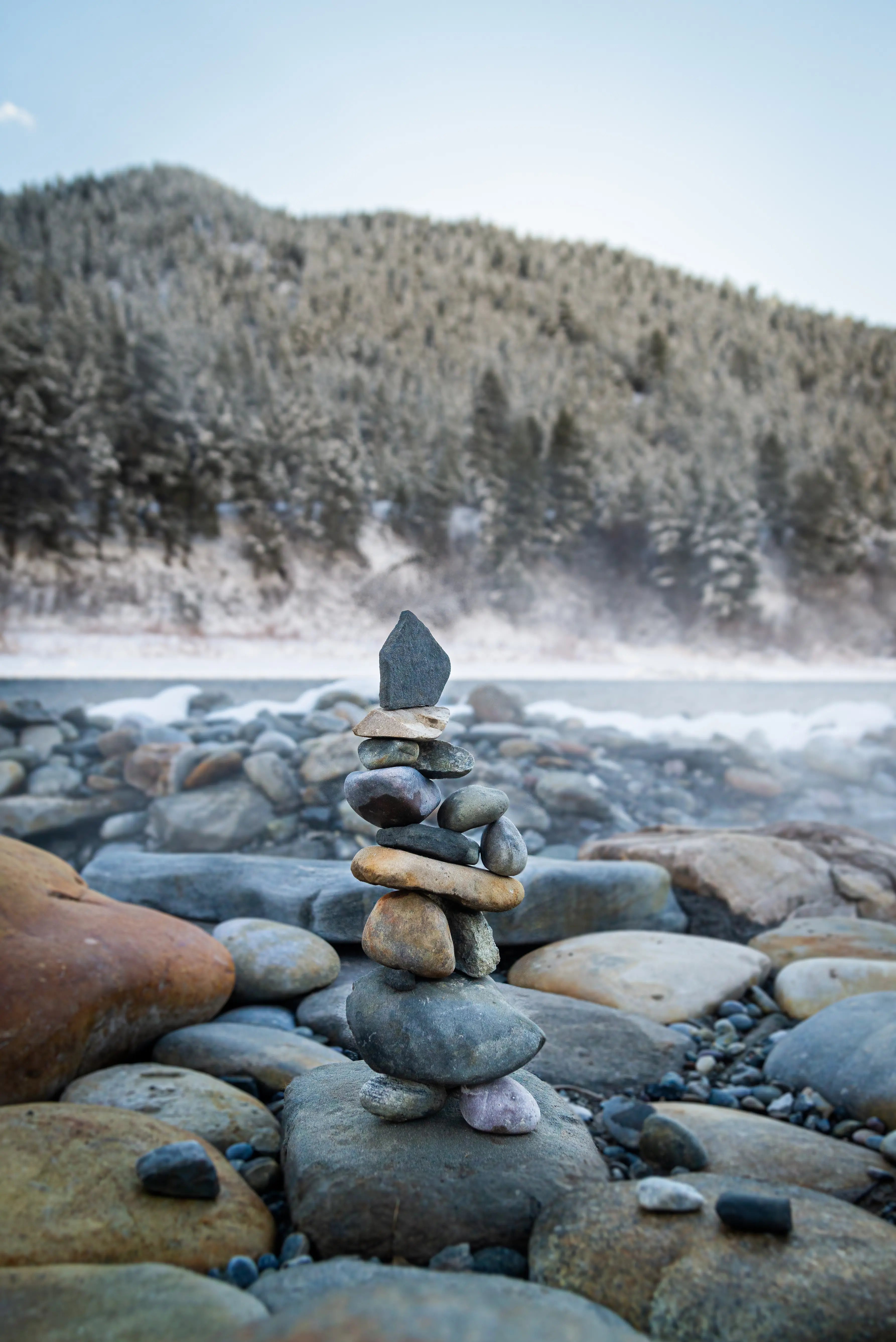 Stacked Rocks in Grand Teton National Park | IK Photography: Nature Photoshoot