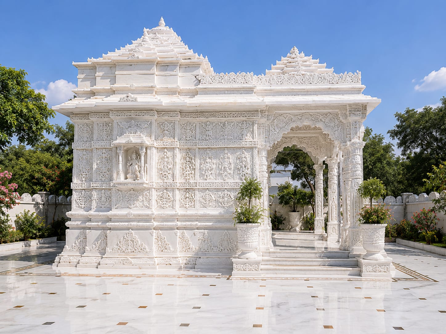 Outdoor Shrine Marble