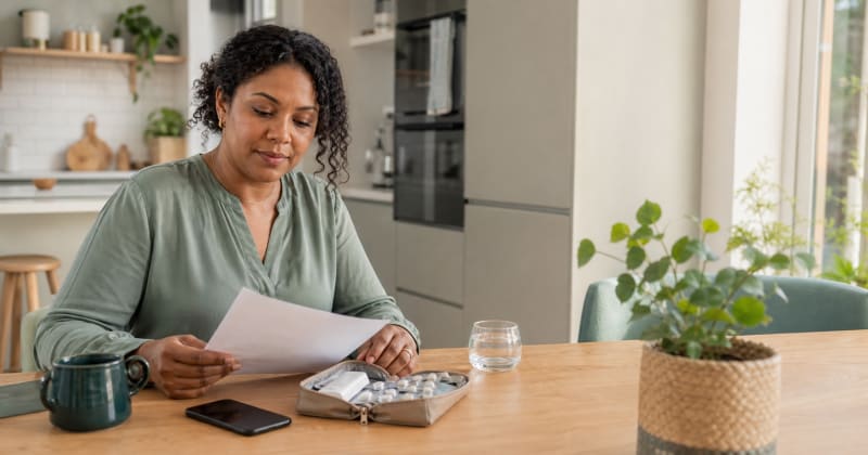 Professional reviewing a seizure care plan before work - DoctorCert UK epilepsy sick note guide
