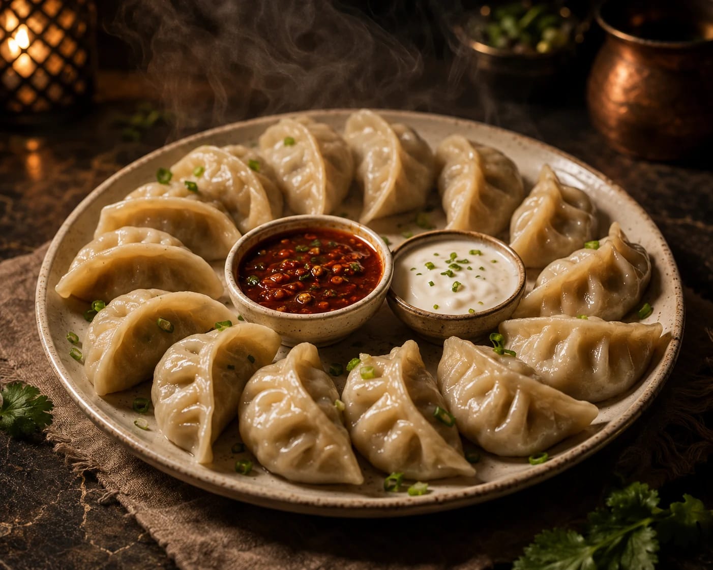 Steam Momos