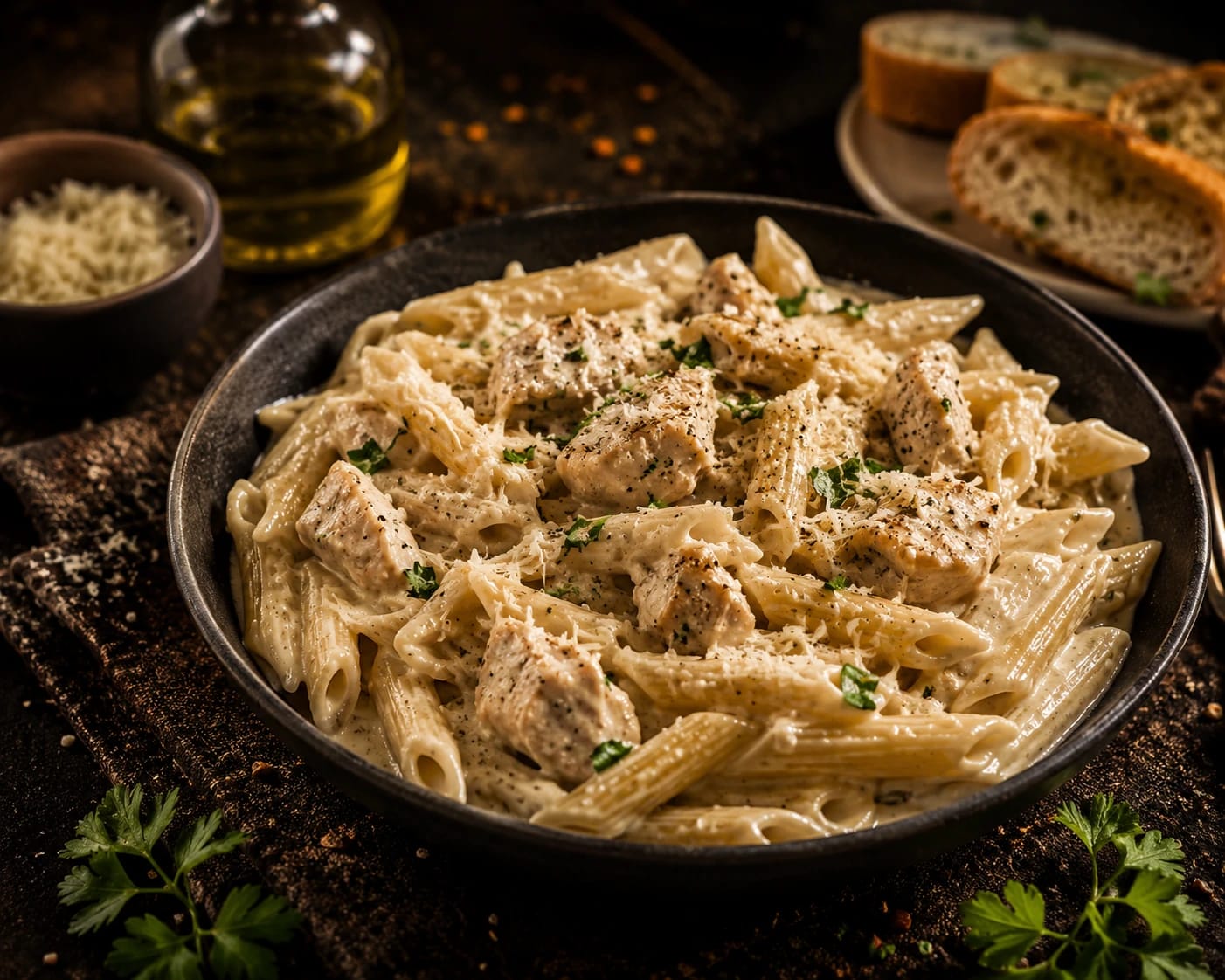 Penne Alfredo