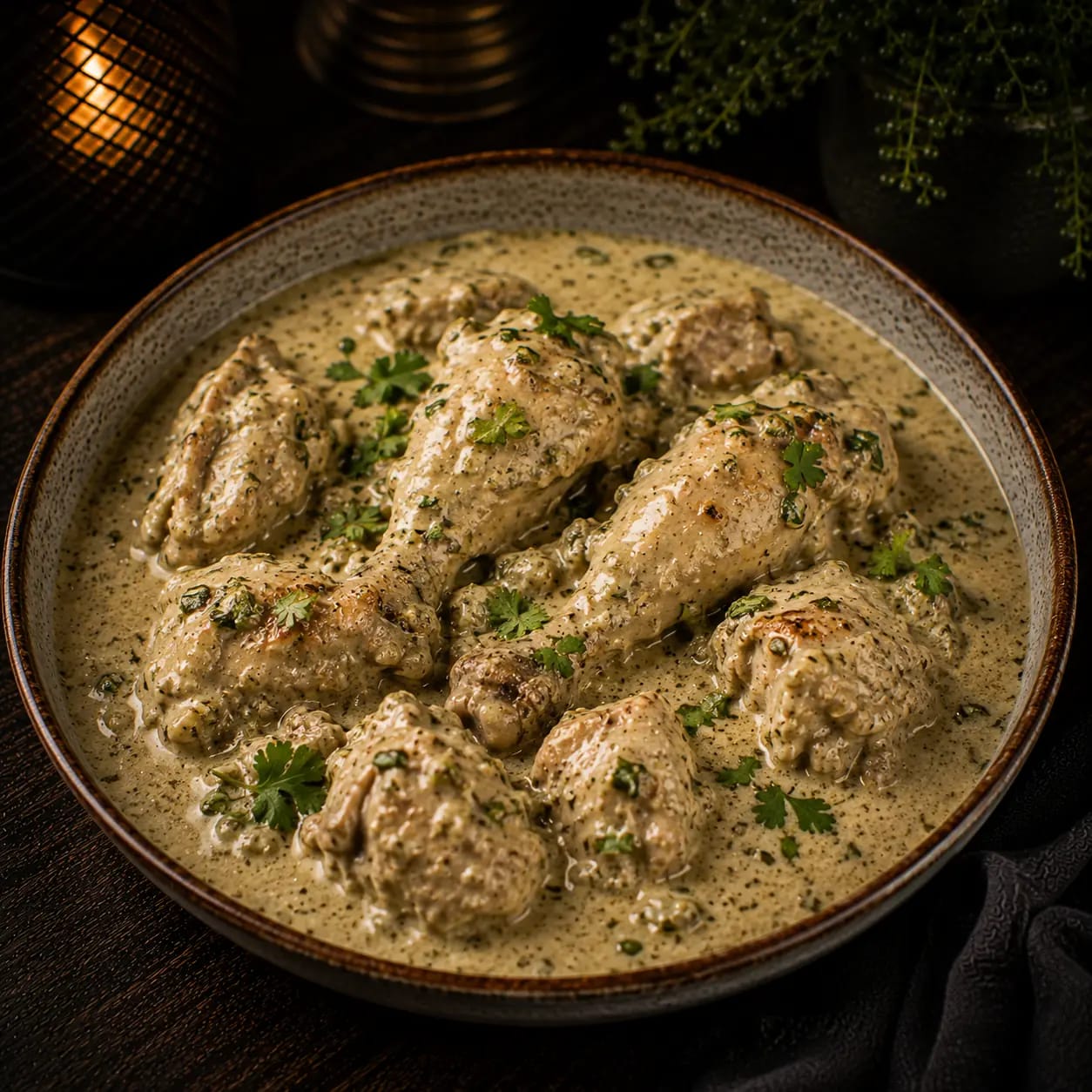 Afghani Chicken with Gravy