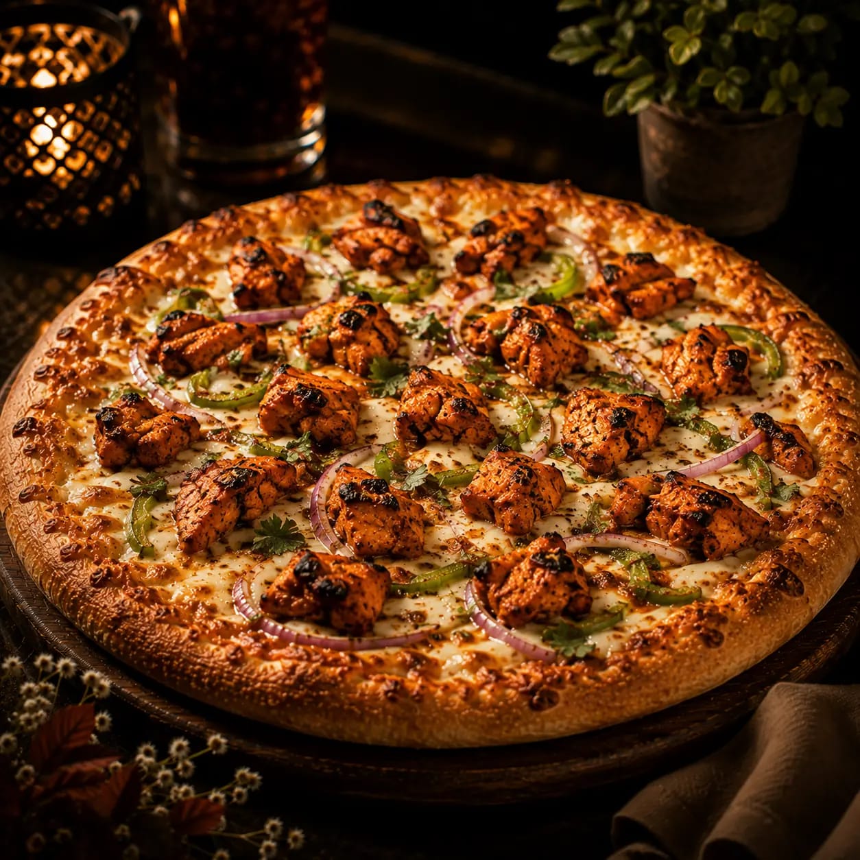 Chicken Tikka Pizza