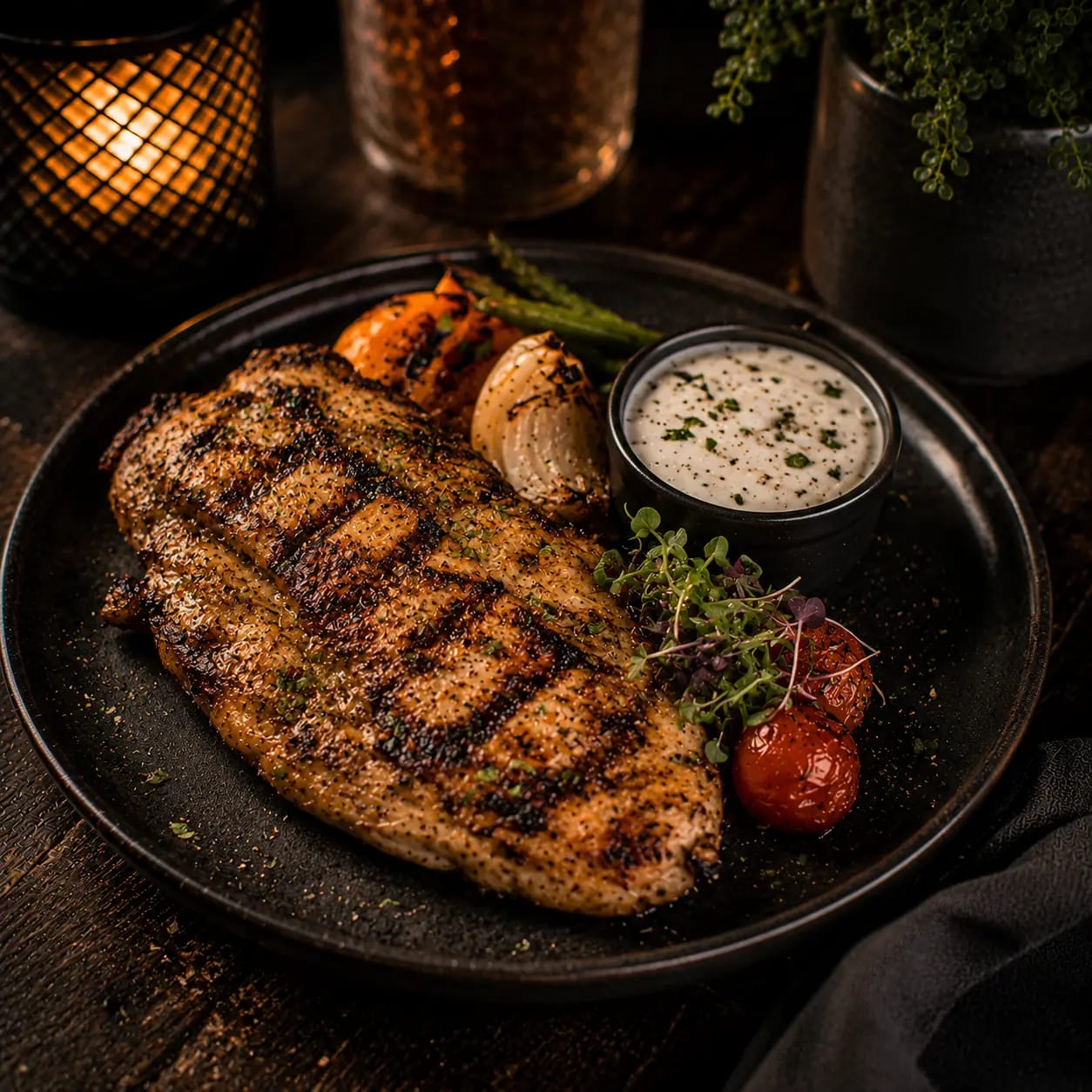Grilled Chicken Latto