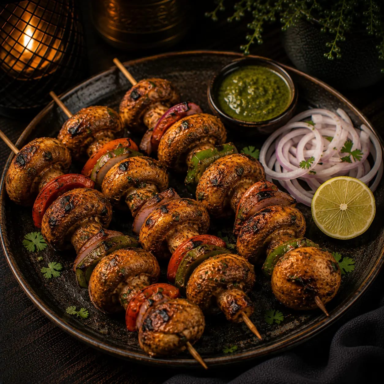 Mushroom Tikka