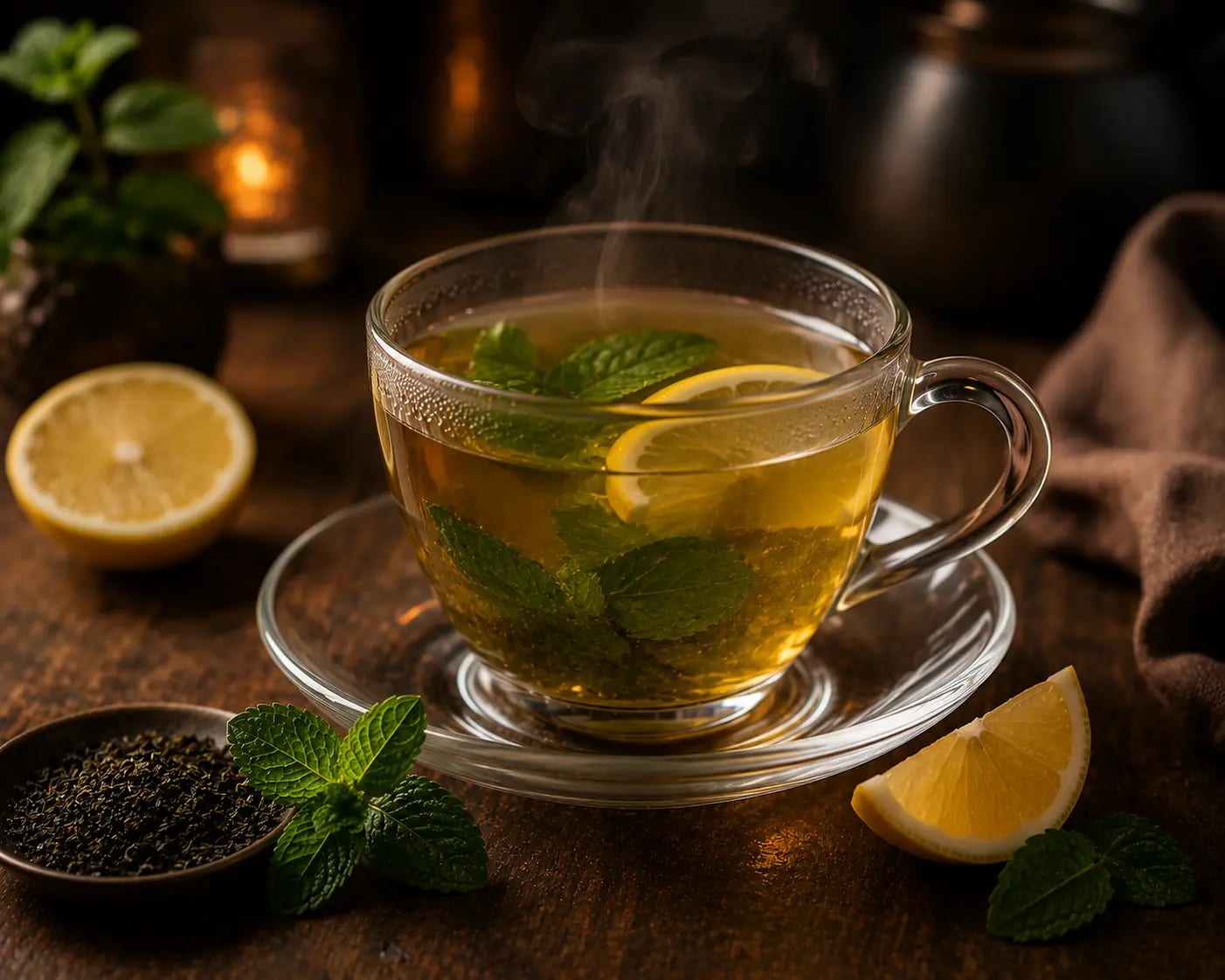 Mint Lemon Tea