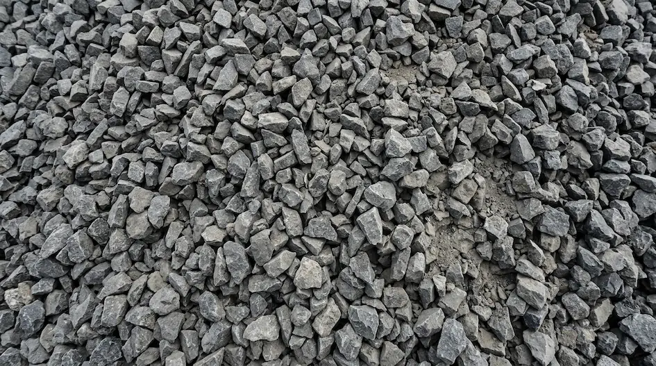 AASHTO #57 crushed stone aggregate