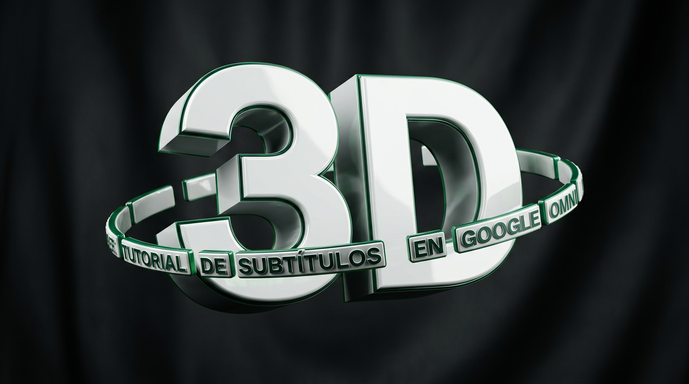 Subtítulos 3D con Google Omni