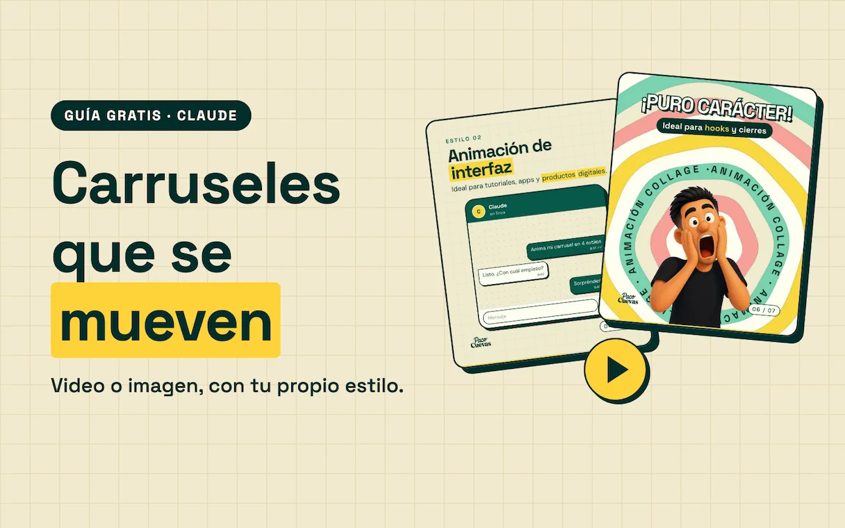 Carruseles con movimiento con Claude