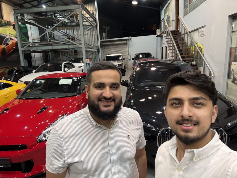 With Mr. Sheikh at Volstar Motoring