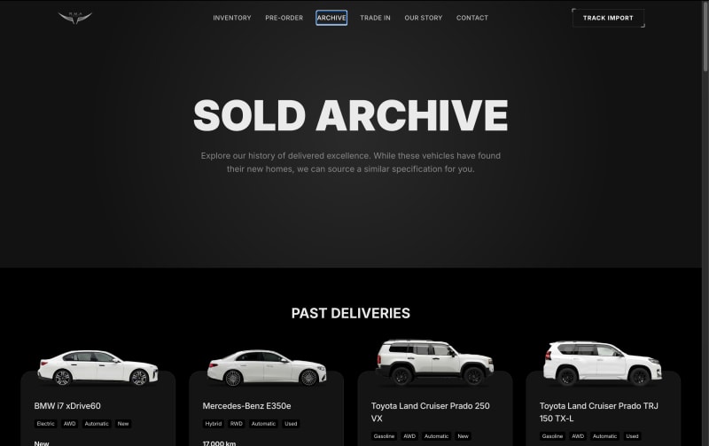 RMA Car Sale interface 7