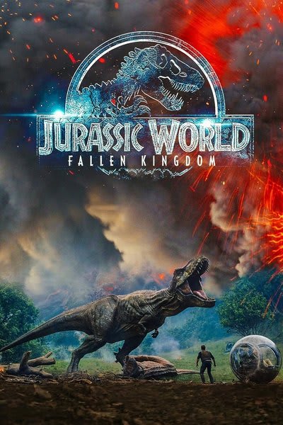 Jurassic World: Fallen Kingdom (2018) Dual Audio (Hindi + English) Blu-Ray 1080p 720p & 480p [x264/10Bit-HEVC] DD5.1 | Full Movie (2018) Download - Action, Adventure, Sci-Fi, Thriller