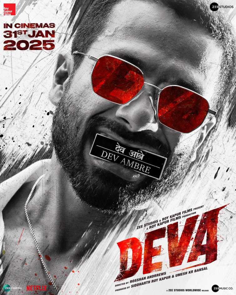 Deva (2025) Hindi WEB-DL 720p – 480p – 1080p (2025) Download - Action, Thriller, Crime, Mystery