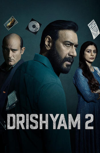 Drishyam 2 (2022) WEB-DL [Hindi DD5.1] 1080p 720p & 480p [x264/HEVC] | Full Movie (2022) Download - Crime, Thriller, Mystery, Drama