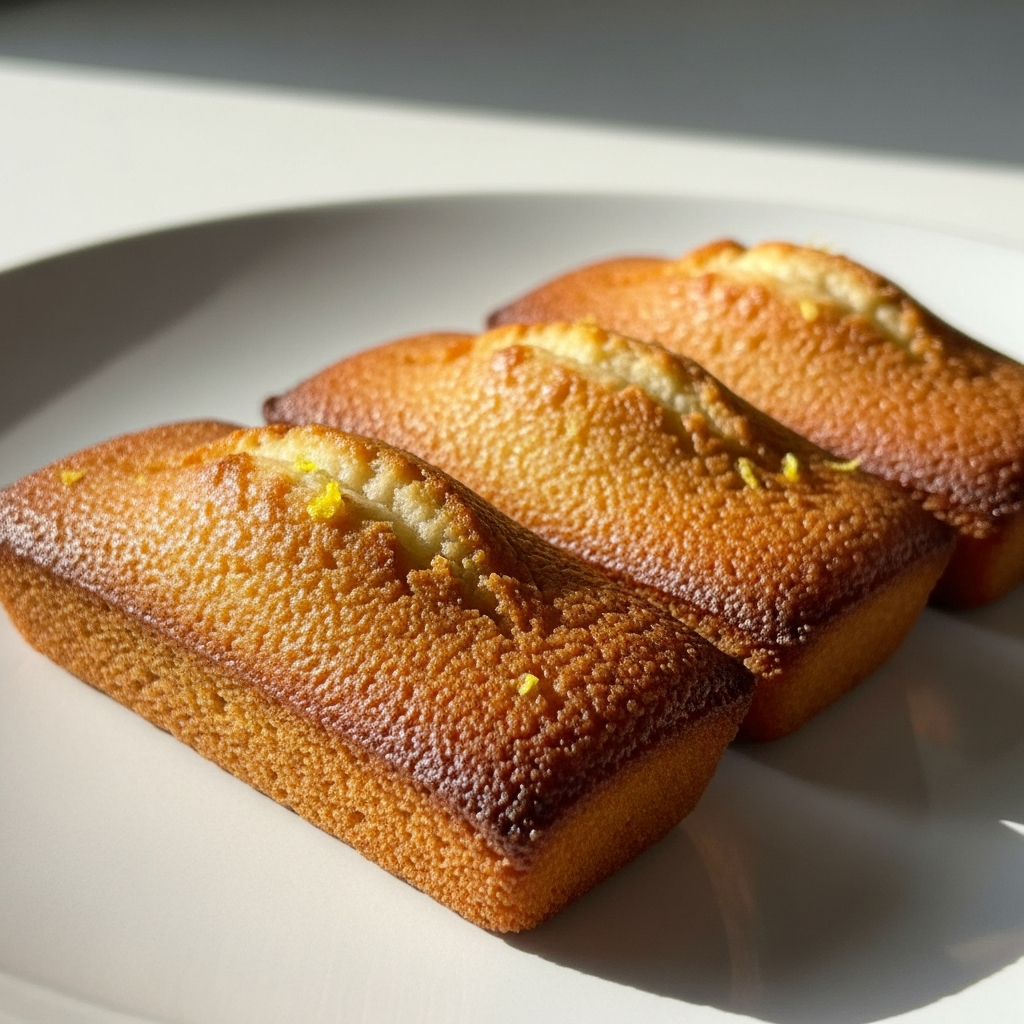 Financiers au Citron