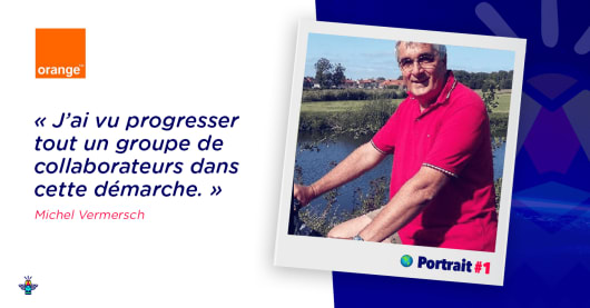 Illustration : Portraits d'engagé·e·s : Michel, Responsable Qualité Portraits d'engagé·e·s : Michel, Responsable Qualité