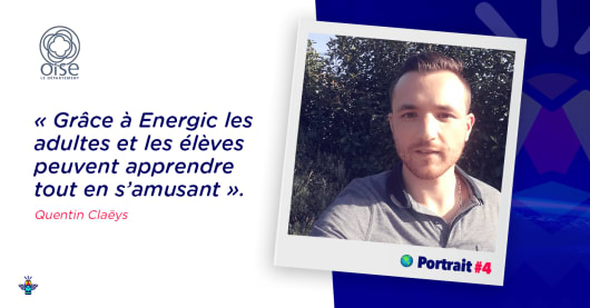 Illustration : Portraits d'engagé·e·s : Quentin, enseignant et chargé de mission développement durable Portraits d'engagé·e·s : Quentin, enseignant et chargé de mission développement durable