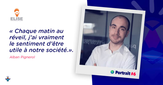 Illustration : Portraits d'engagé·e·s : Alban, responsable commercial Portraits d'engagé·e·s : Alban, responsable commercial