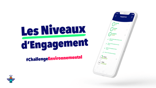 Illustration : Le Niveau d’Engagement, pour mesurer le niveau d’éco-responsabilité Le Niveau d’Engagement, pour mesurer le niveau d’éco-responsabilité