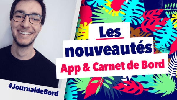 Les évolutions et nouveautés de l'application et du carnet de bord Energic Les évolutions et nouveautés de l'application et du carnet de bord Energic