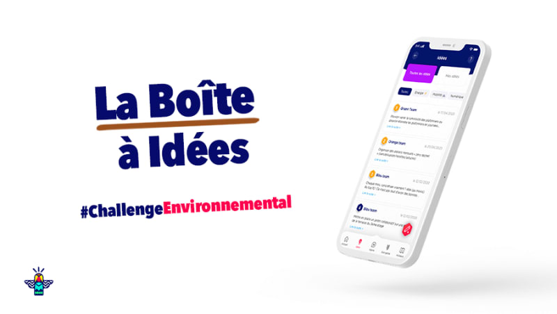 La Boîte à idées, pour favoriser la remontée d’idées et améliorer le bilan carbone de la communauté La Boîte à idées, pour favoriser la remontée d’idées et améliorer le bilan carbone de la communauté