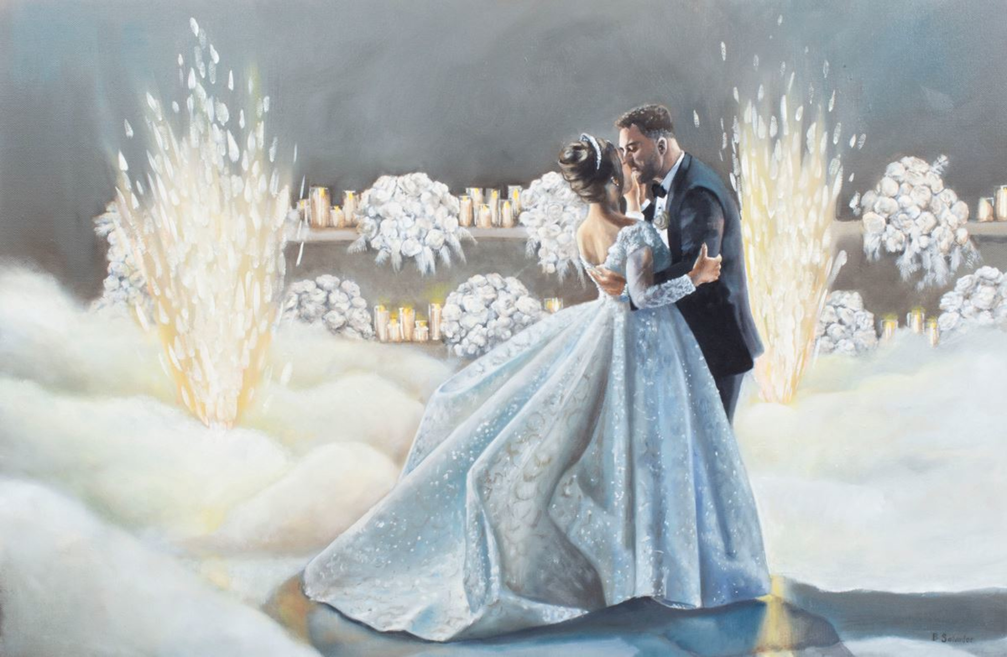 Live Wedding Painting gallery image 10