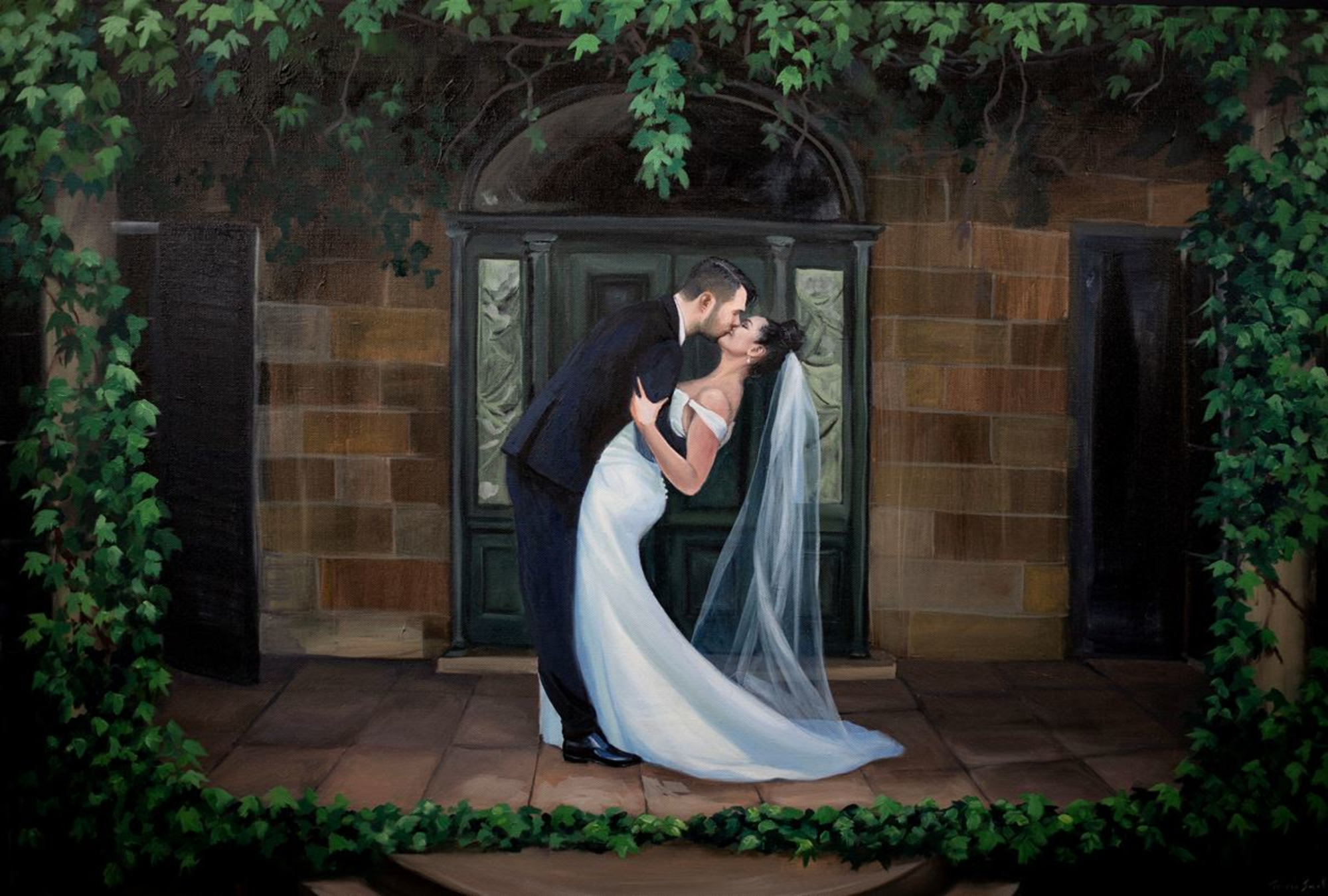 Live Wedding Painting gallery image 13