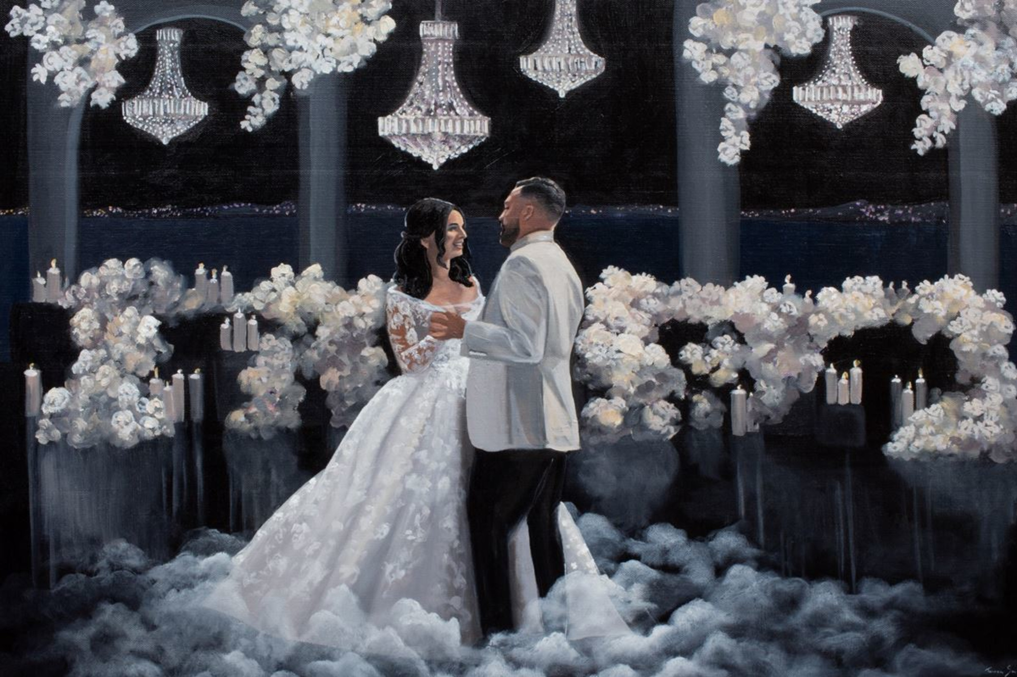 Live Wedding Painting gallery image 23