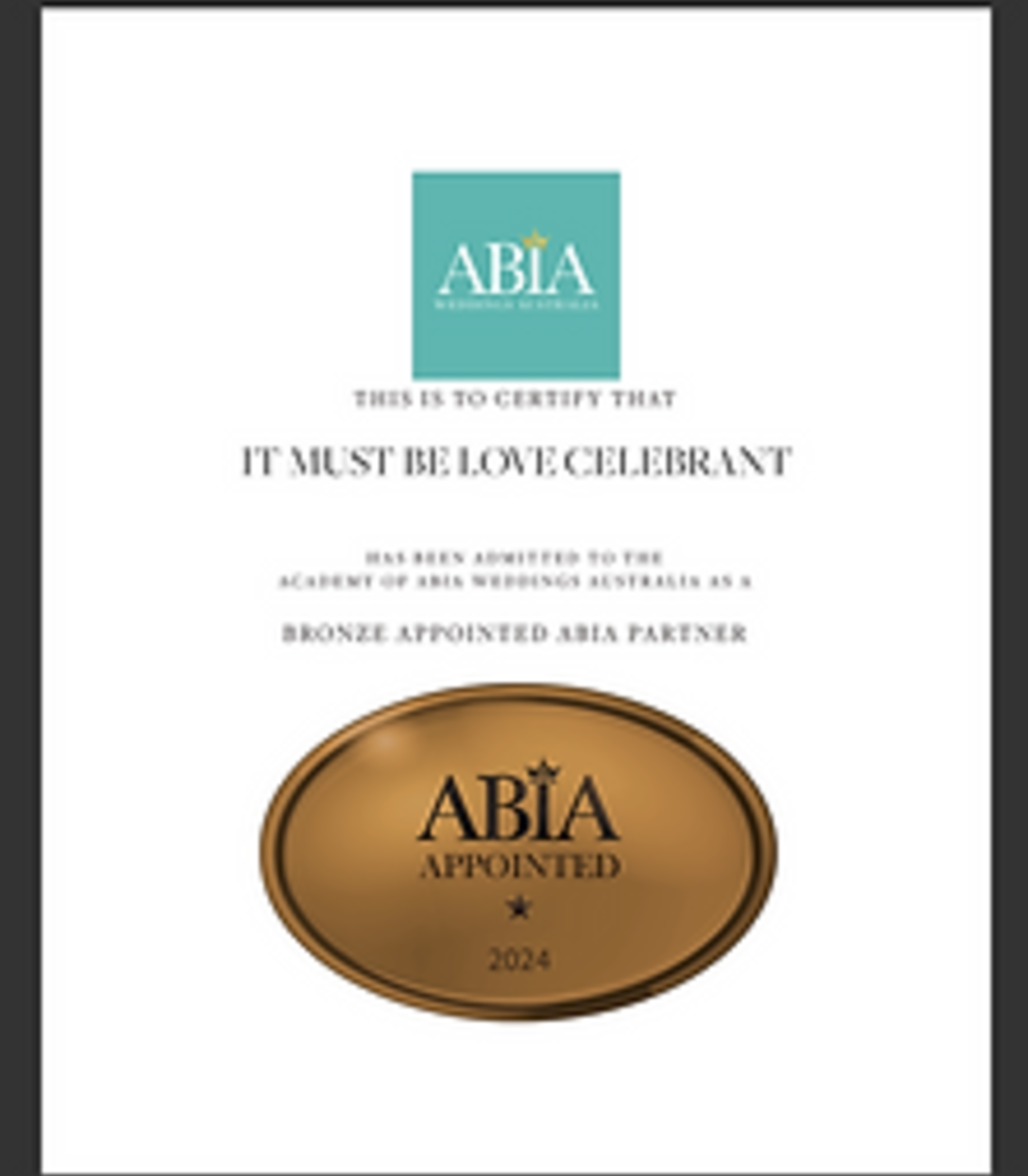 It Must Be Love Celebrant gallery image 14