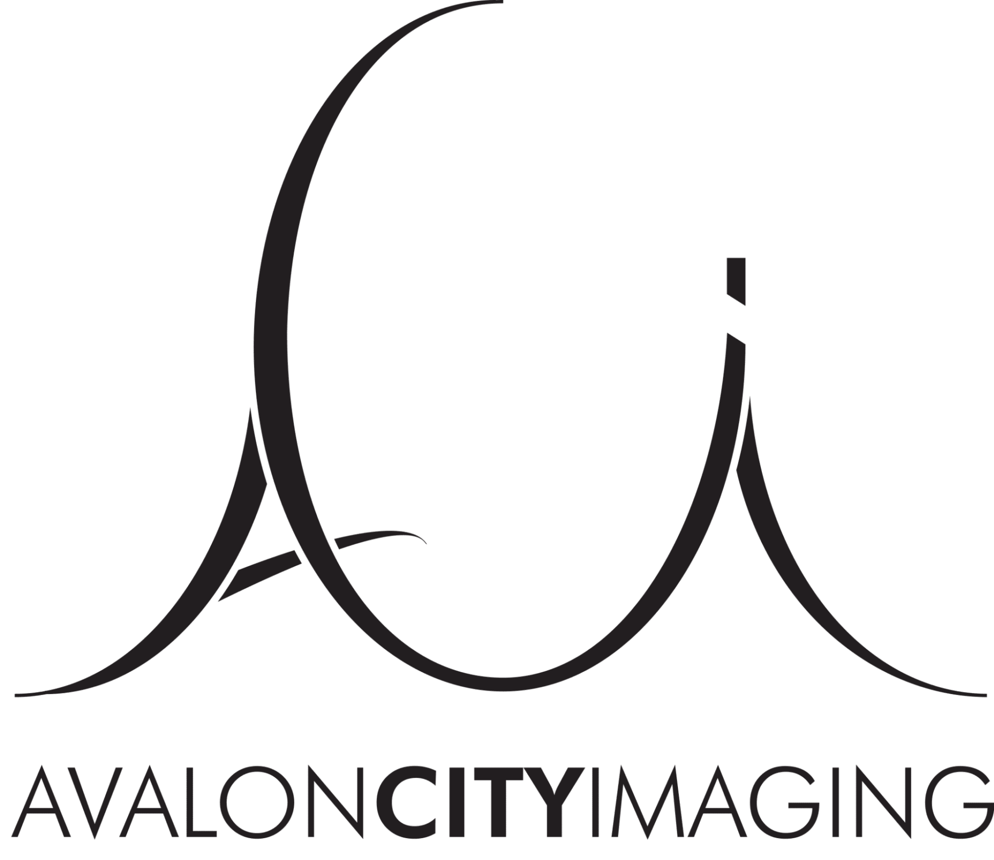 Avalon City Imaging logo with stylized ACI initials above the business name in modern black text.