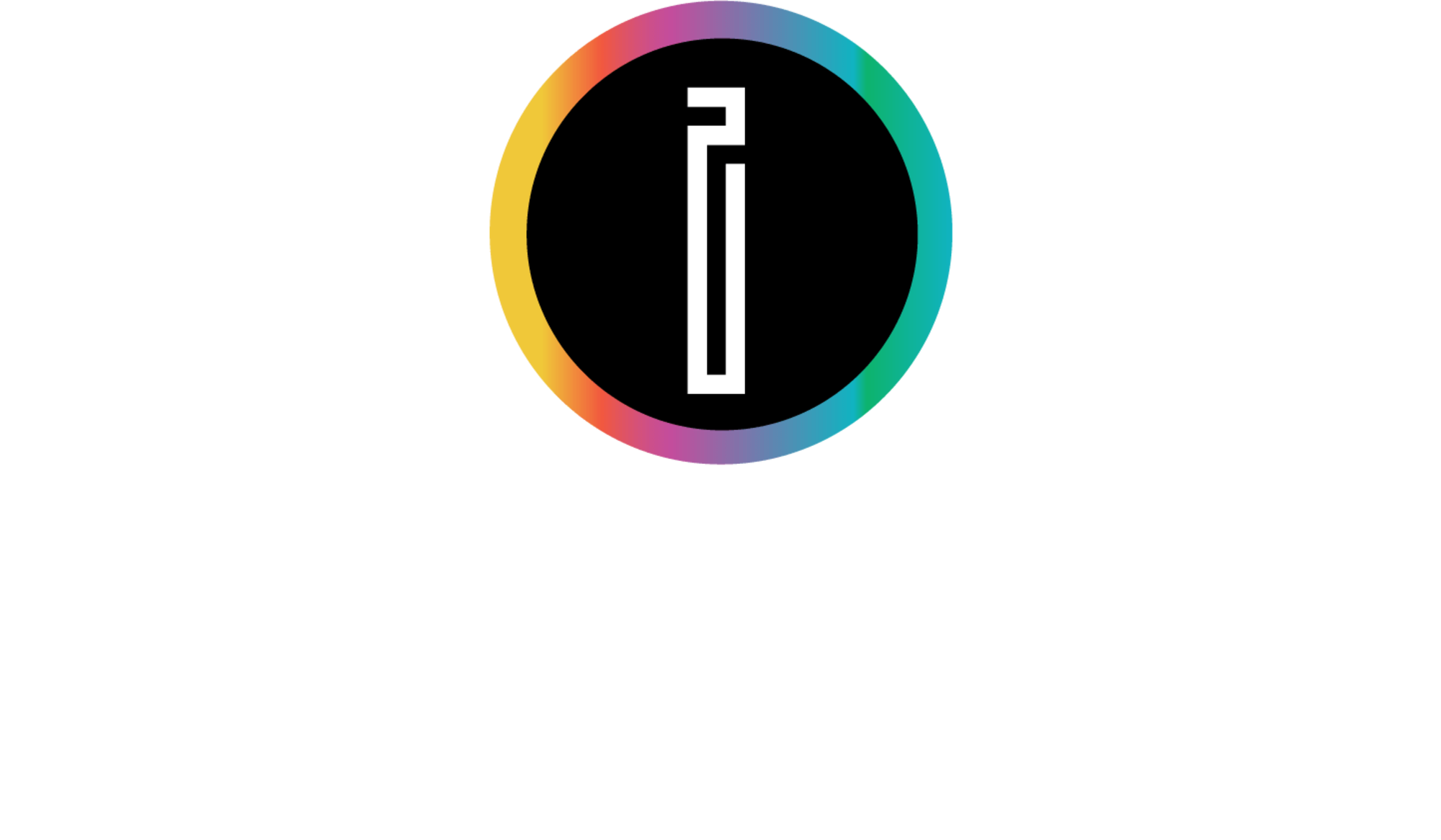 Illuminate Photo Booth Hire logo with a colorful circular icon and modern white text on a green background