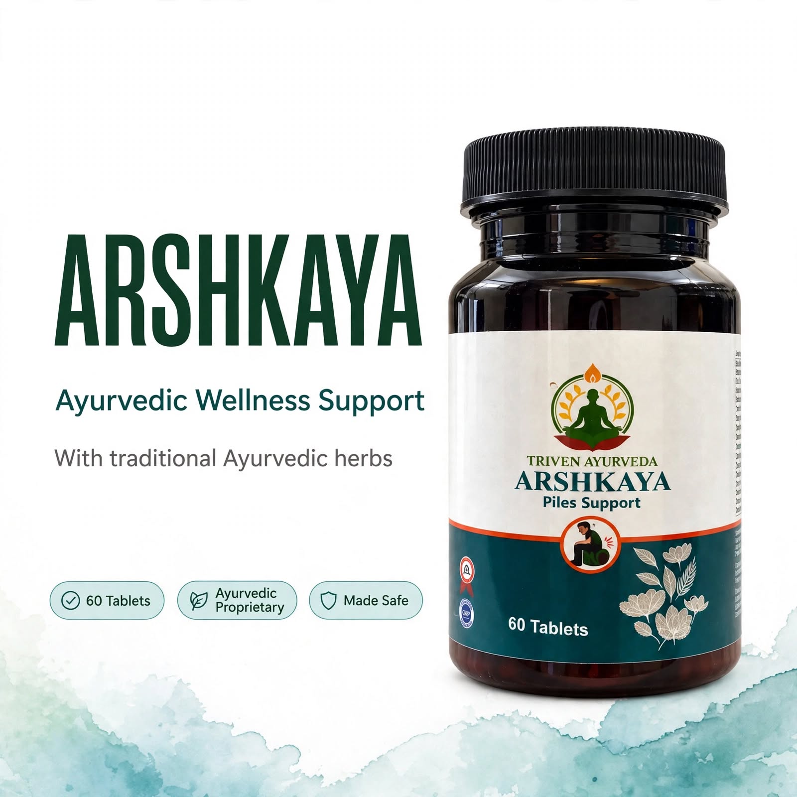 Arshkaya – Ayurvedic Piles Support Tablets
