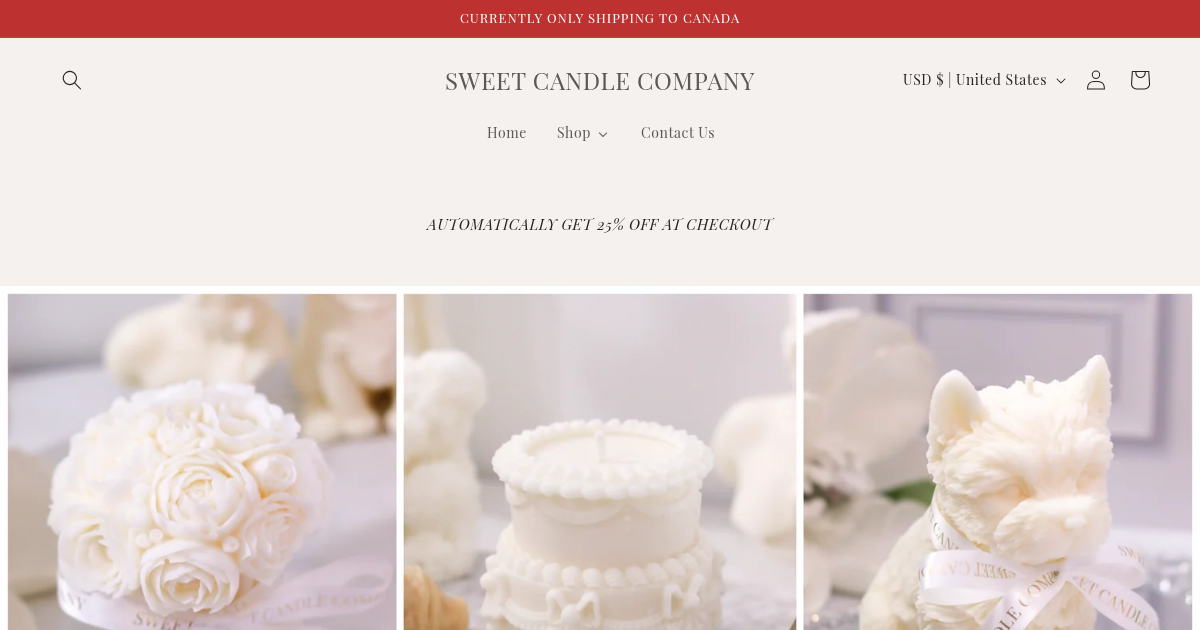 SWEET CANDLE COMPANY