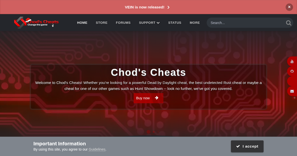 Chod's Cheats