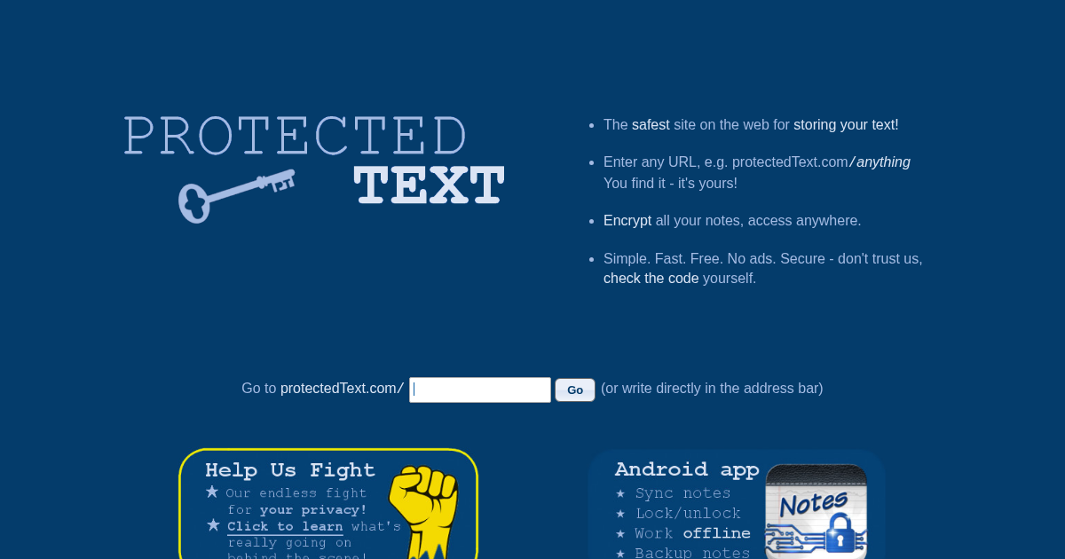 protectedtext