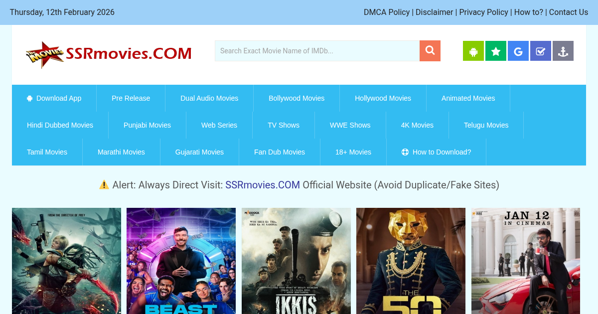 SSRmovies.COM – Official Site