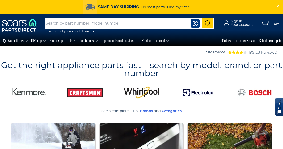 Sears PartsDirect