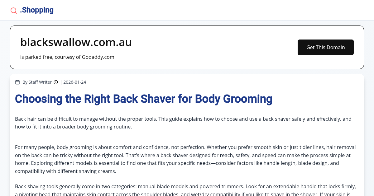 blackswallow.com.au