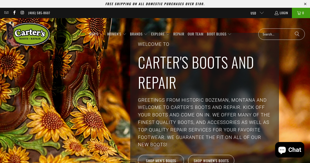 Carter's Boots and Repair