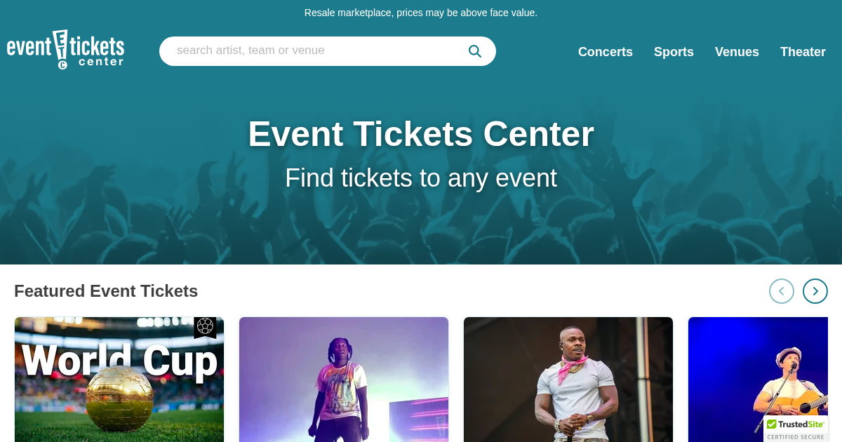 Event Tickets Center