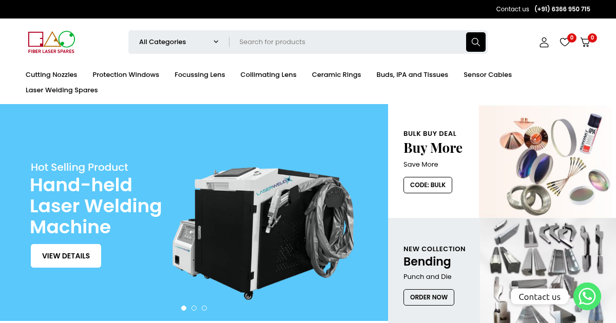 fiberlaserspares.com