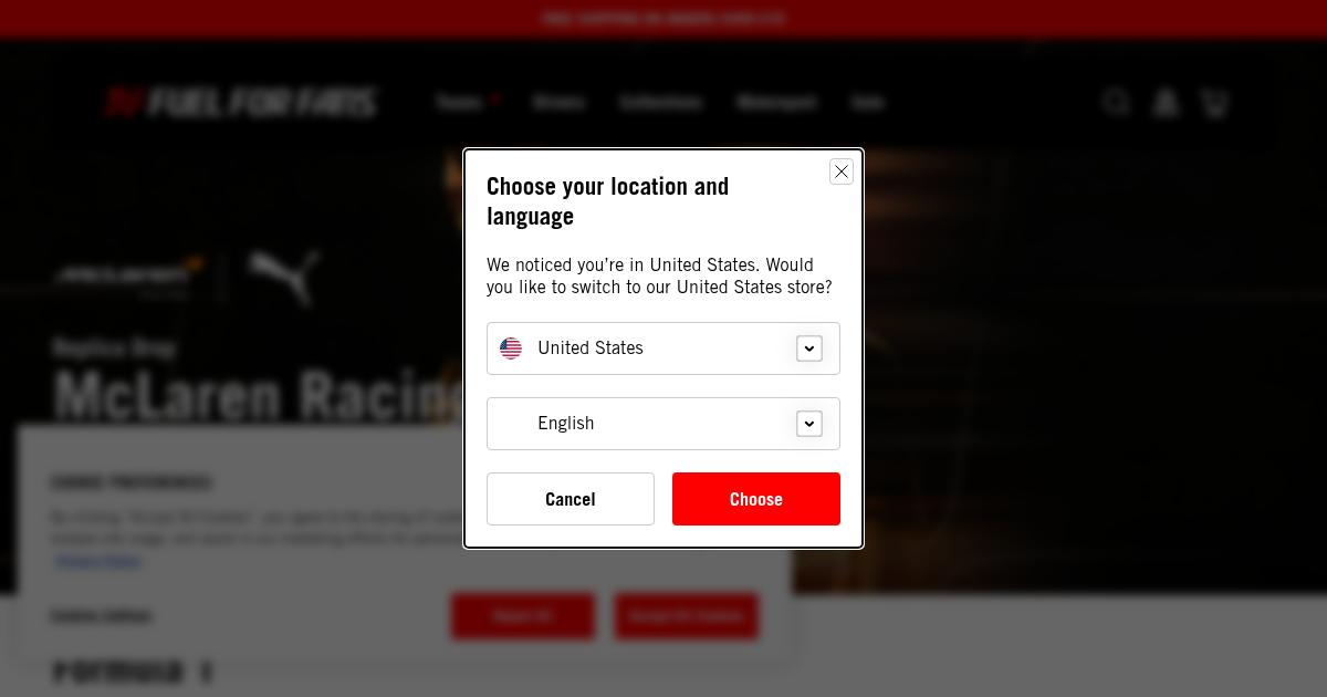Fuel For Fans Motorsport Store