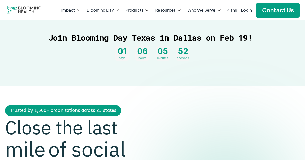 Go blooming health