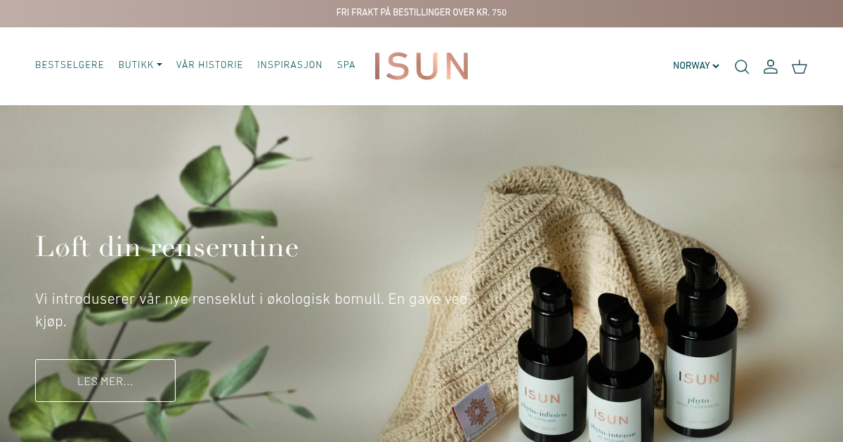 ISUN Skincare Norway
