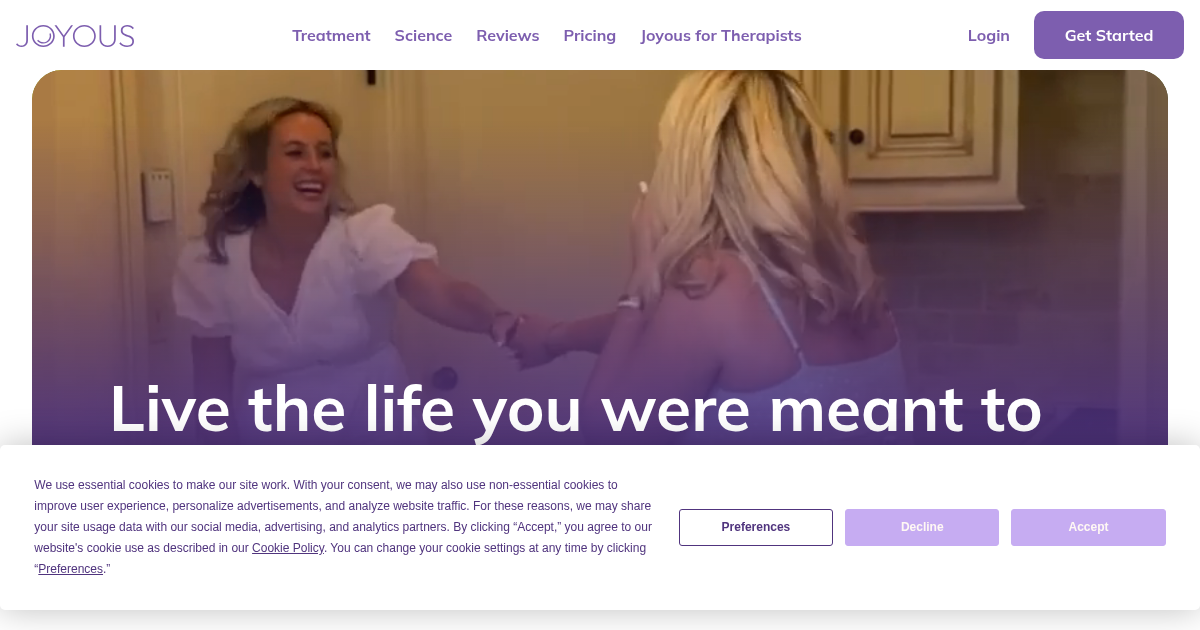 Joyous - Low-Dose Ketamine TreatmentLow-Dose Ketamine Treatment